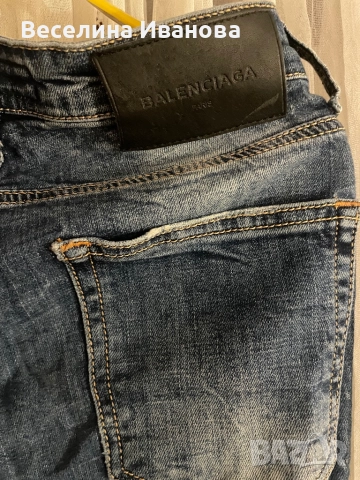 Дамски дънки Balenciaga,Lui jo, снимка 3 - Дънки - 52031742