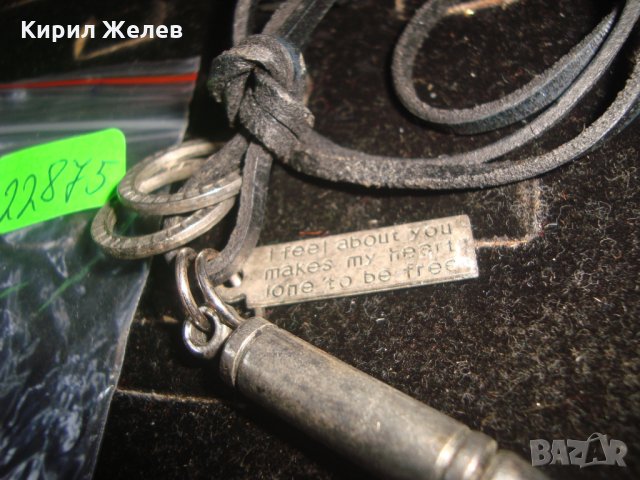 ПОСРЕБРЕН ФЕШЪН АРТ МЕДАЛЬОН 22875, снимка 3 - Колиета, медальони, синджири - 33434992