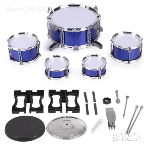Комплект детски барабани , снимка 3 - Музикални играчки - 48743518