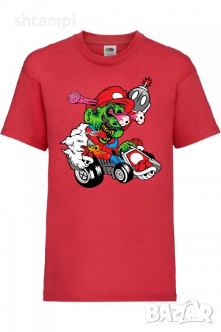 Детска тениска Mario Cart Zombie 3,Игра,Изненада,Подарък,Празник,Повод, снимка 8 - Детски тениски и потници - 37436772