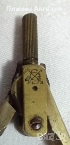 Антикварен пергел Smith & Grosby , снимка 2 - Антикварни и старинни предмети - 53605251