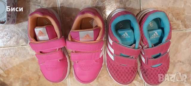 Adidas-детски кецки,н.26 и н.27 ,2 чифта за близначки, снимка 5 - Детски маратонки - 35409472
