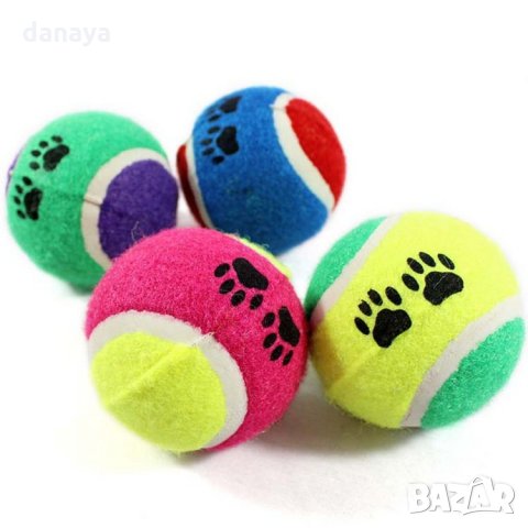 860 Играчка за кучета тенис топки 3 броя в комплект тенис топка за куче, снимка 6 - За кучета - 32661170