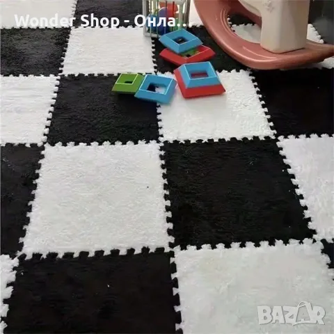🧩 Мек килим пъзел от 10 части – Перфектен за всяко пространство 🧩, снимка 4 - Килими - 48827955