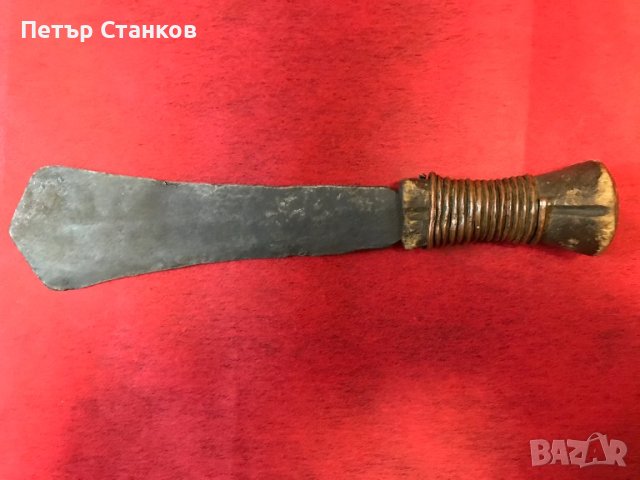 Стар африкански нож Конда, снимка 4 - Антикварни и старинни предмети - 43658737