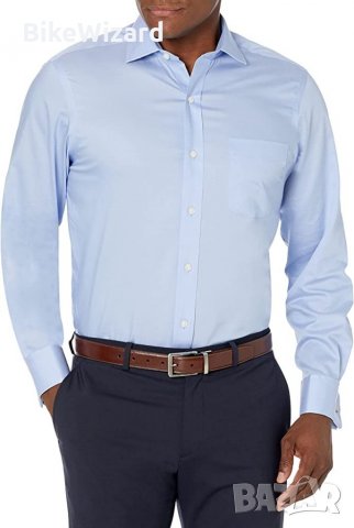 Buttoned Down Мъжка памучна немачкаема риза с класическа кройка Supima НОВА