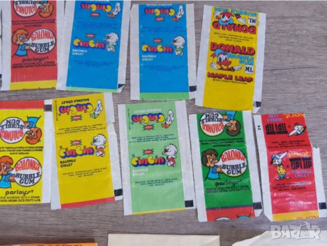 Опаковки от дъвки, снимка 4 - Други ценни предмети - 43835704