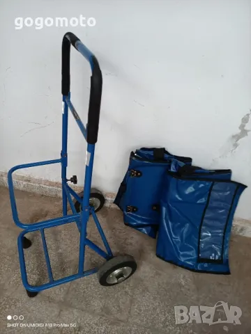 Яка, здрава шаранджийска товарна количка за рибари, за такъми, инструменти и ..., снимка 13 - Куфари с инструменти - 36397220