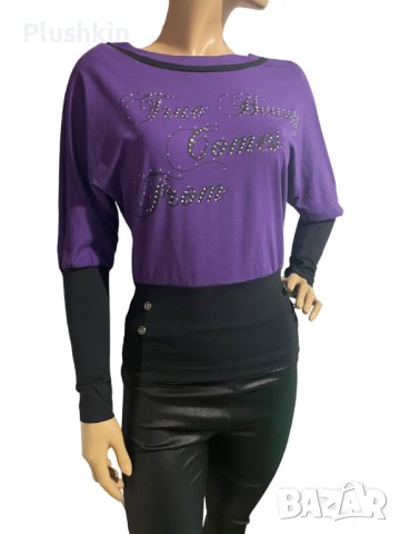 Нова дамска блуза М, снимка 2 - Блузи с дълъг ръкав и пуловери - 43275569