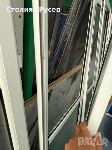 160933   ALU алуминиева плъзгаща  дограма врата 74 / 197см - цена 45 лв или 23.01 евро      за 1 вра, снимка 4 - Дограми - 51733126