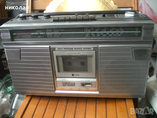 SCHARP радиокасетофон japan касетофон оригинален голям , снимка 3 - Радиокасетофони, транзистори - 52098863