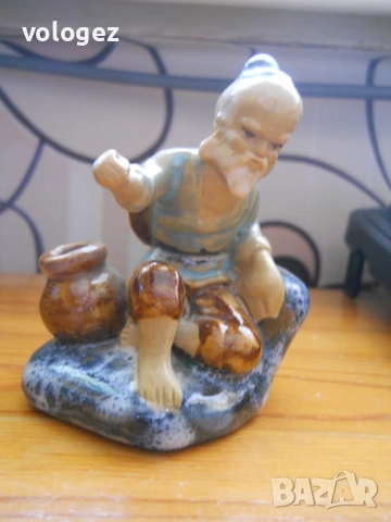 Старинни китайски статуетки „Mudman“, снимка 18 - Антикварни и старинни предмети - 16289185