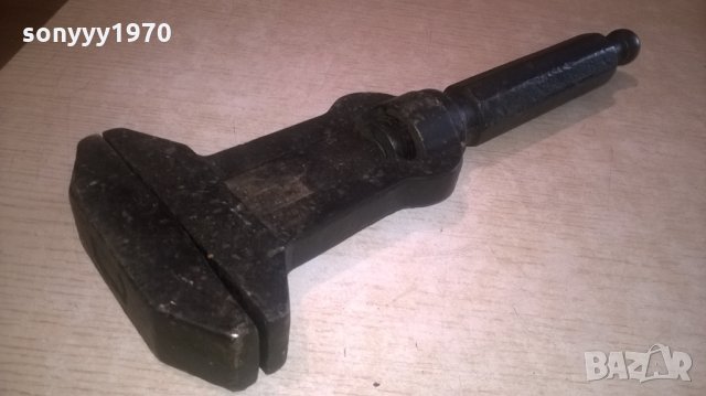 стар масивен раздвижен ключ-33см, снимка 4 - Ключове - 26611243