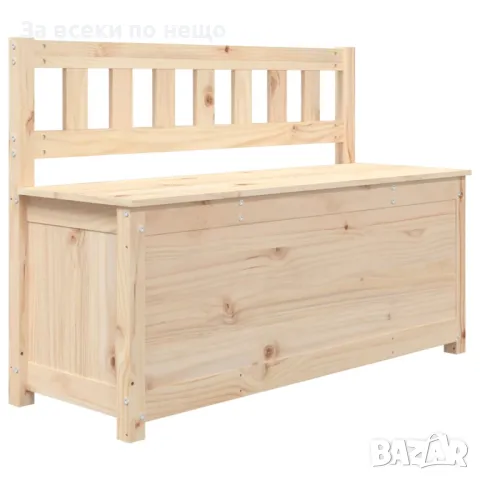 Пейка, 110x41x76,5 см, борово дърво масив