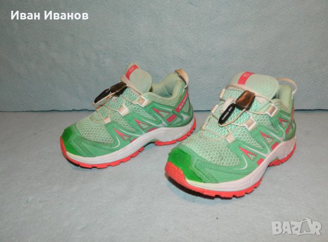детски  туристически обувки  Salomon XA PRO 3D J  номер 30 , снимка 5 - Детски маратонки - 27320223