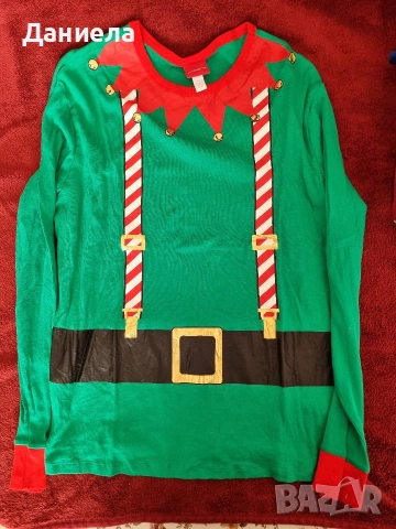 Маркови мъжки коледни пуловери/блузи Л/ХЛ, снимка 7 - Спортни дрехи, екипи - 52736301