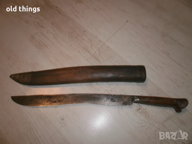 Османска кама,каракулак (нож,острие,ятаган)- 19век., снимка 7 - Антикварни и старинни предмети - 48158953