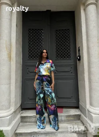 Дамски комплекти със сатен Различни цветове , снимка 6 - Комплекти - 50093459