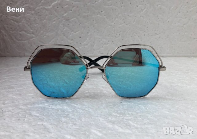 Модерни дамски слънчеви очила  с шестоъгълна форма , снимка 5 - Слънчеви и диоптрични очила - 28632822