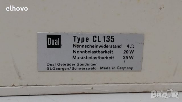 Тонколони Dual CL 135, снимка 4 - Тонколони - 28803789
