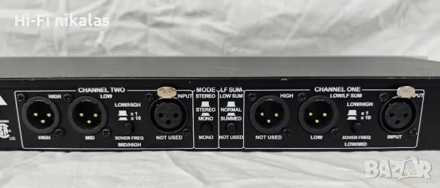 стерео кросоувър DBX 223xs, снимка 7 - Ресийвъри, усилватели, смесителни пултове - 50216218