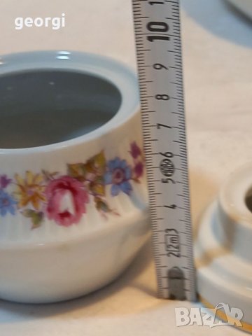 Немска порцеланова бисквитиера и бижутерка , снимка 5 - Декорация за дома - 38192373