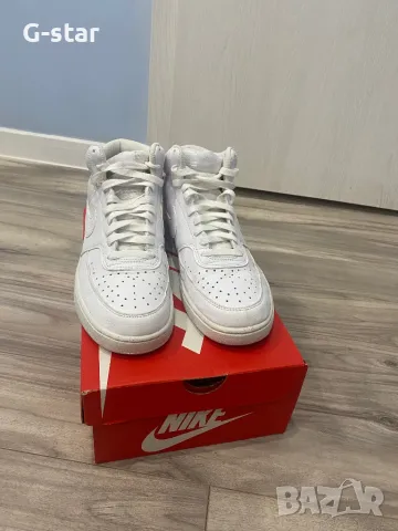 Бели кецове Nike, снимка 4 - Кецове - 48055550