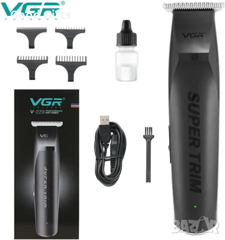 Машинка за подстригване VGR V-229 – Компактна, практична и мощна, снимка 5 - Машинки за подстригване - 50387905