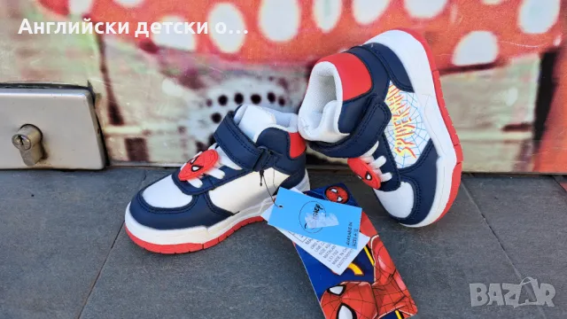 Английски детски кецове-Spiderman