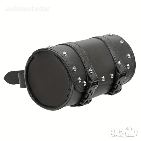 Кожена мото чанта за кормило, снимка 4 - Аксесоари и консумативи - 49850511