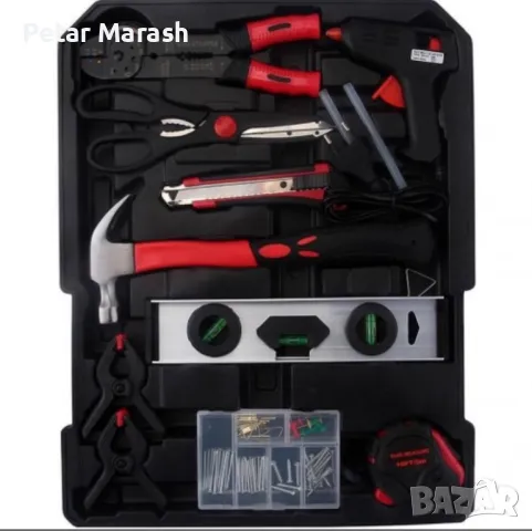 Куфар с инструменти 499 части KraftWorld – тресчотка, ключове, отвертки, клещи, снимка 11 - Куфари с инструменти - 50335448