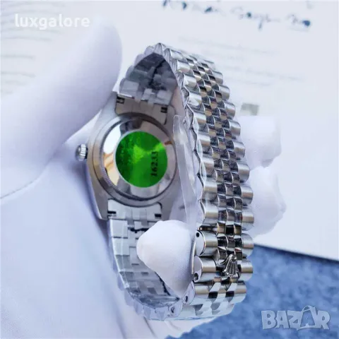 Унисекс часовник Rolex Datejust 36 MM с автоматичен механизъм, снимка 8 - Дамски - 48725370