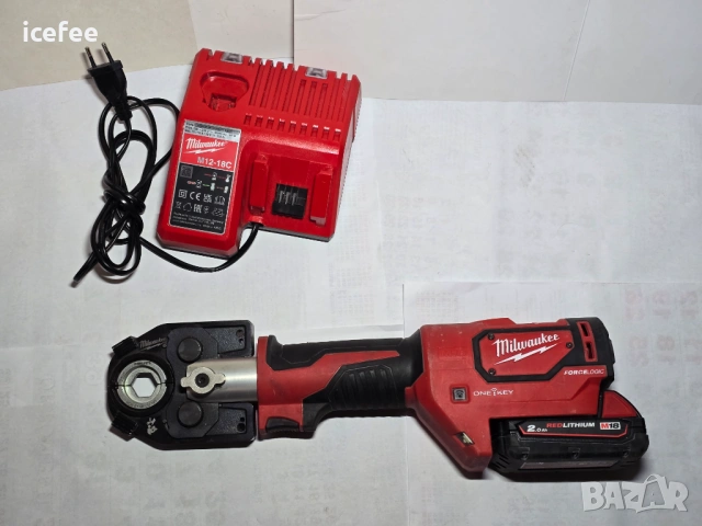 Milwaukee M18HCCT акумулаторна машина за кримпване 18V, снимка 2 - Други машини и части - 53380962