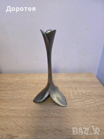 Стар свещник , снимка 5 - Антикварни и старинни предмети - 52024111