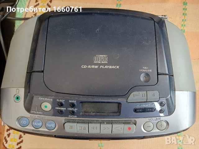 SONY CFD-S01, снимка 2 - Радиокасетофони, транзистори - 53097009