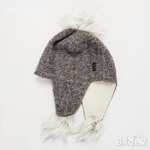 Eisbär Eisbar Оригинална Плетена Ски Сноуборд Шапка С Подплата от Полар Един Размер, снимка 4 - Шапки - 38845580