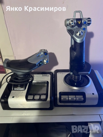  джойстик Logitech Saitek X52 HOTAS 