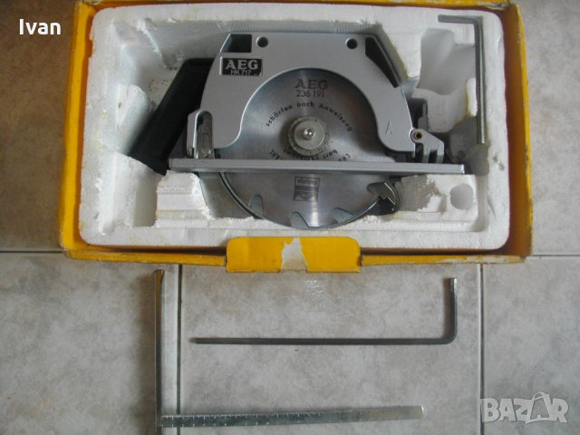 MAX Функция-AEG-Нова Приставка Ръчен Циркуляр за Бормашина-Немска-Отлична, снимка 12 - Други инструменти - 33174609