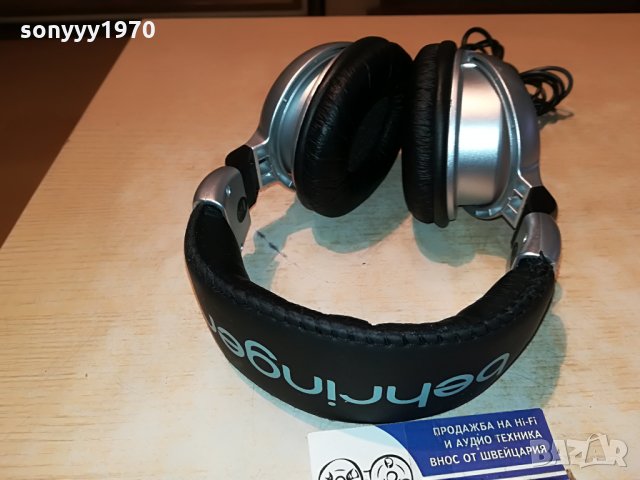behringer hps3000 headphones внос germany 0806211147, снимка 3 - Слушалки и портативни колонки - 33142915