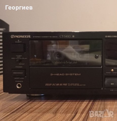 Pioneer ct-s410 триглав дек, снимка 2 - Декове - 40000806