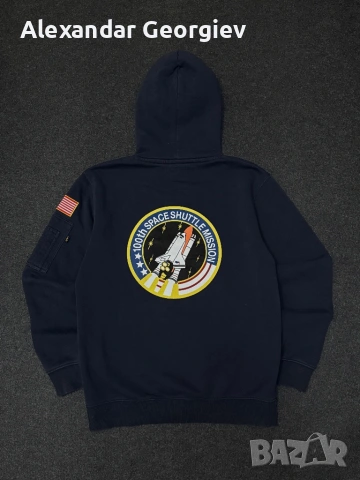 Горнище Alpha Industries, снимка 4 - Суичъри - 53570428