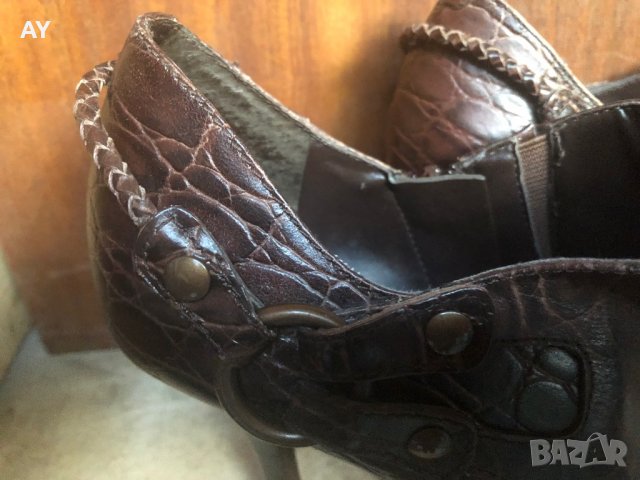 Дамски обувки естествена кожа Nine West, снимка 4 - Дамски обувки на ток - 34878768