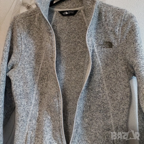 The North Face Maggy Дамски сив полар с цип ,размер М, снимка 4 - Суичъри - 52438907