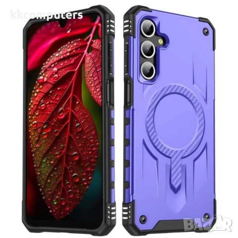 Samsung Galaxy A36 5G / A56 5G PC + TPU/ MagSafe Удароустойчив Калъф и Протектор, снимка 6 - Калъфи, кейсове - 50790090