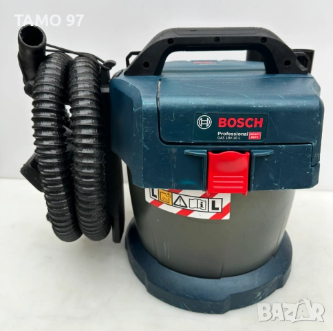 BOSCH GAS 18V-10L - Акумулаторна прахосмукачка за сухо и мокро 18V, снимка 4 - Други инструменти - 53370031