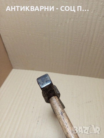 Соц Стар Каменоделски Инструмент Чук 0.850кг., снимка 7 - Антикварни и старинни предмети - 52665832