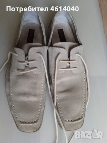 Обувки Мокасини естествена кожа размер 41
