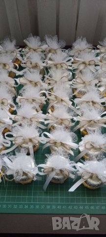 Бурканчета с мед -украсени за сватба, кръщене и погача подаръчета, снимка 11 - Други - 36407578