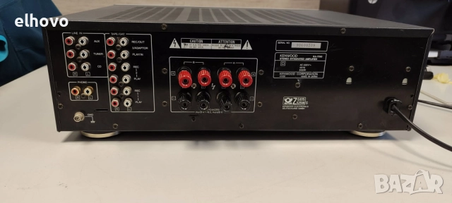 Стерео усилвател Kenwood KA-7010, снимка 7 - Ресийвъри, усилватели, смесителни пултове - 52882826