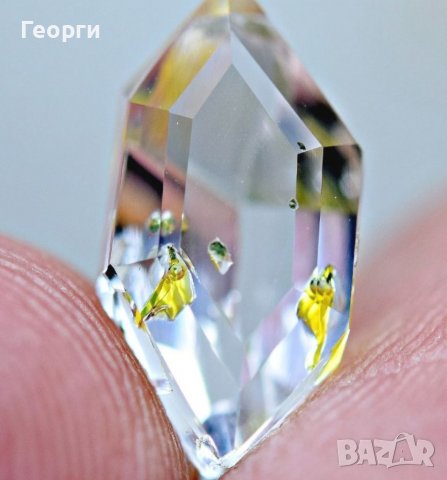 Уникален ултра рядък петролен кварц диамант, снимка 1 - Други - 37675242